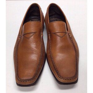 To Boot New York Adam Derrick Men's 11.5 Penny Loafers Brown Leather Shoes